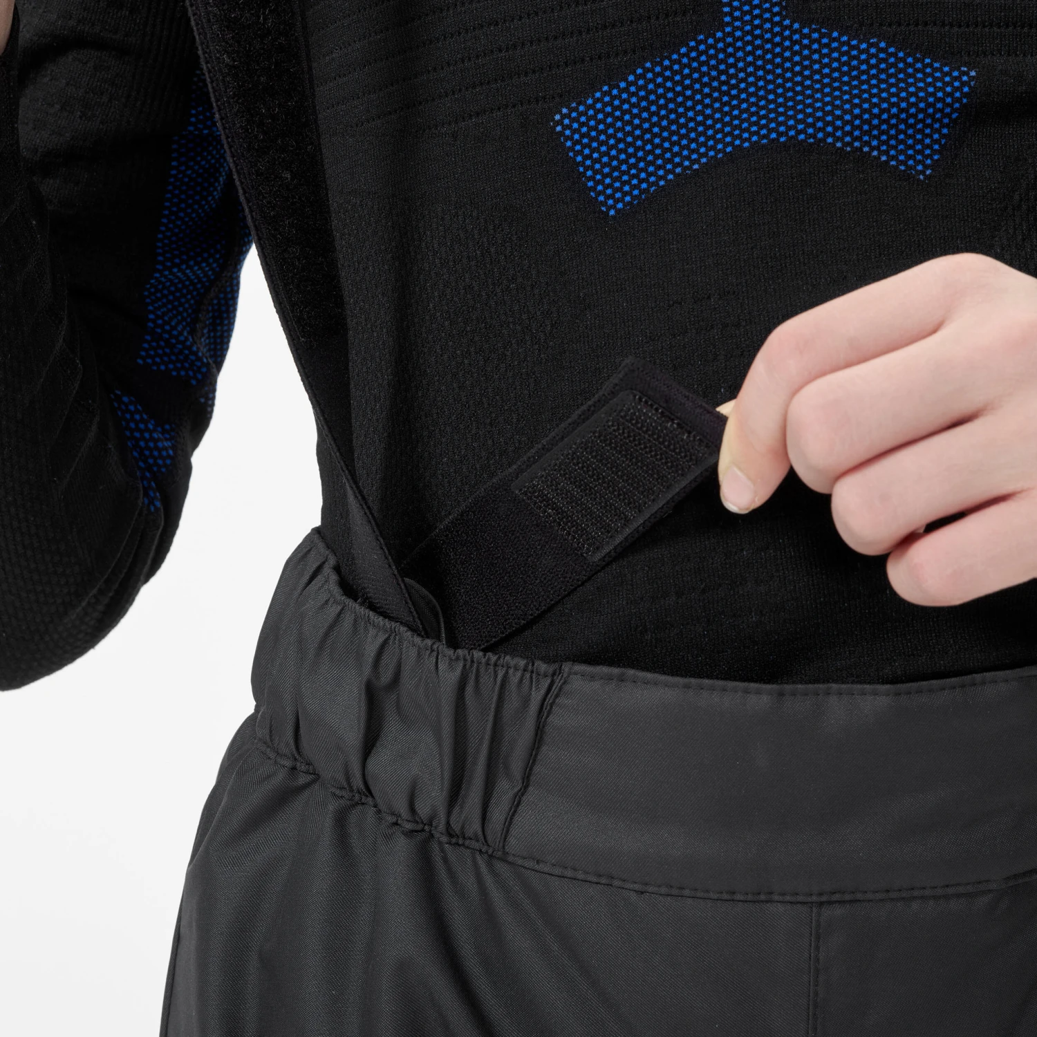 WEDZE KIDS’ WARM AND WATERPROOF SKI TROUSERS 100 DARK GREY - Image 6