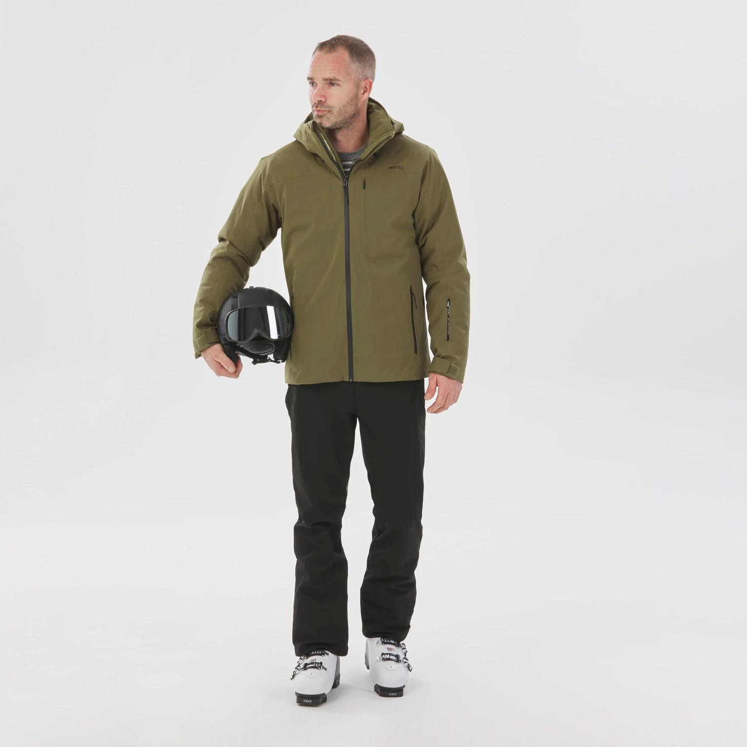 WEDZE MEN’S SOFTSHELL SKI TROUSERS - 500 - Image 2