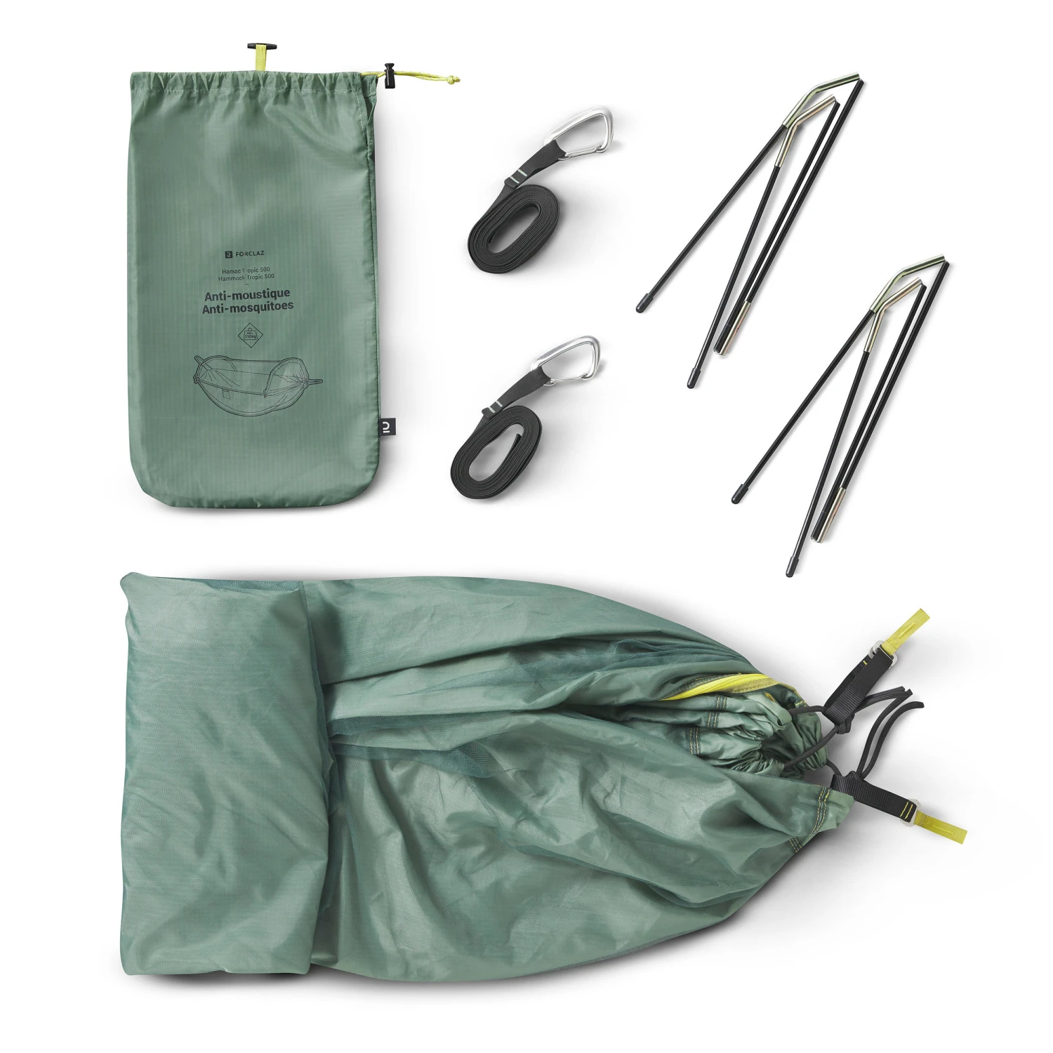 1-person Anti-mosquito Travel Hammock - Tropic 900 - Image 3