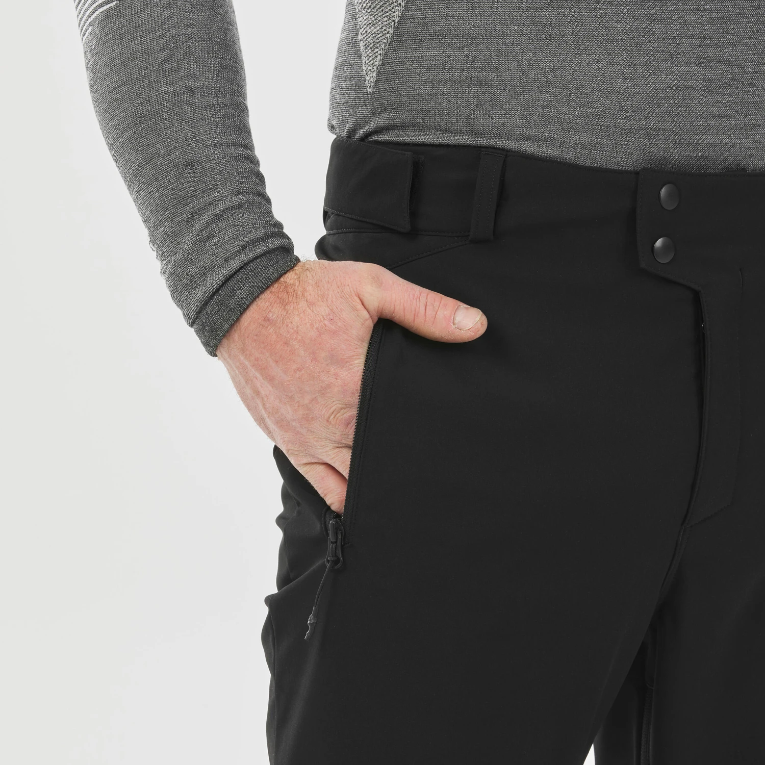 WEDZE MEN’S SOFTSHELL SKI TROUSERS - 500 - Image 9