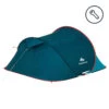 Quechua FLY SHEET AND HOOP - SPARE PARTS FOR THE 2SECONDS 3 EASY TENT