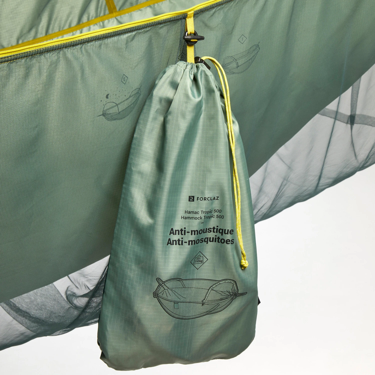 1-person Anti-mosquito Travel Hammock - Tropic 900 - Image 7