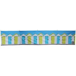 OLPRO The Beach Hut 5 Pole Wooden Windbreak