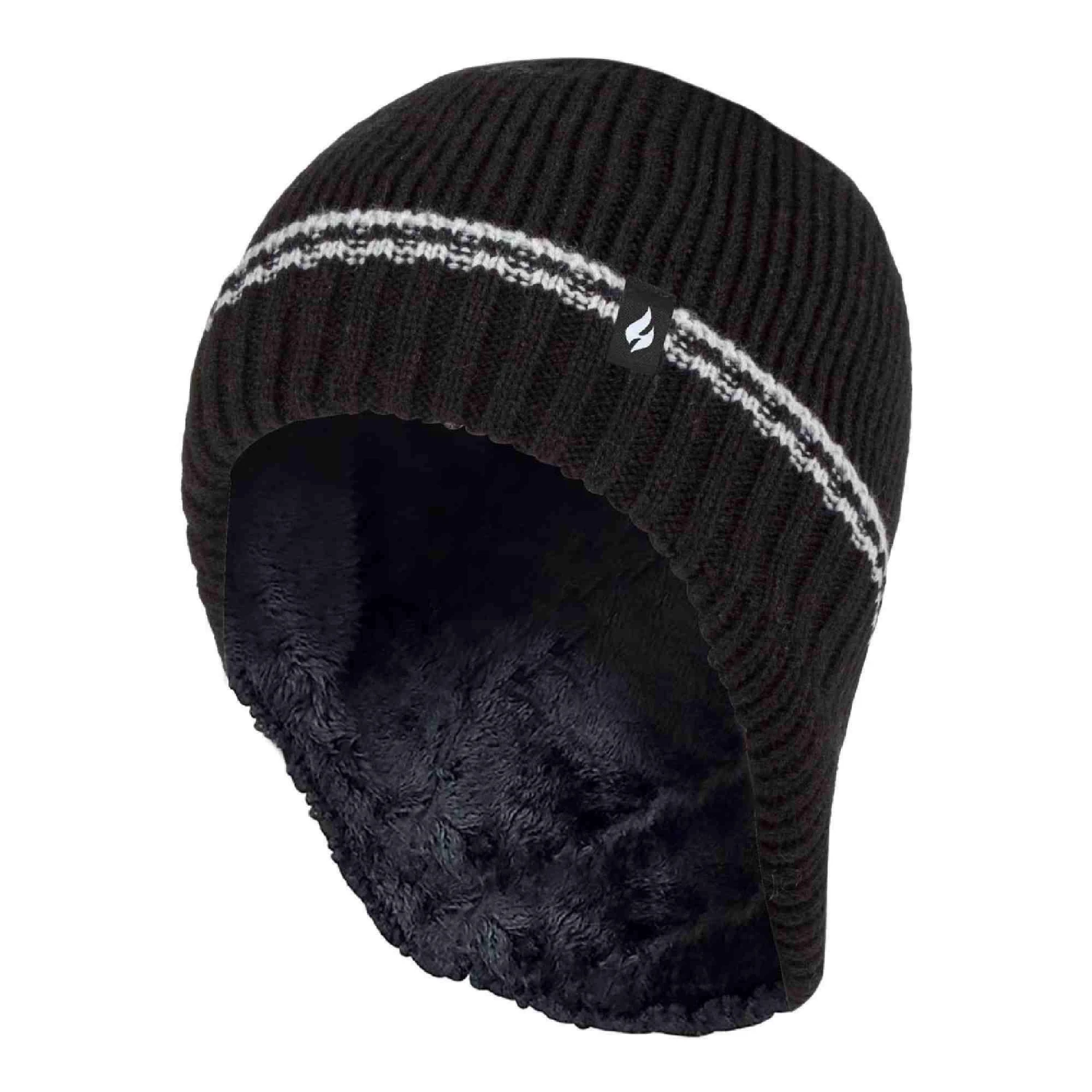 Boys Patrol Ribbed Bobble Pom Pom Hat For Winter