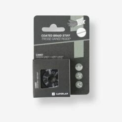 20M RIGID BRAIDED CARP FISHING LEADER WITH SHEATH