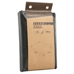 Quechua WATERPROOF FLOOR MAT FOR TENTS AND CAMPING TRIPS - 2 X 2.5 M